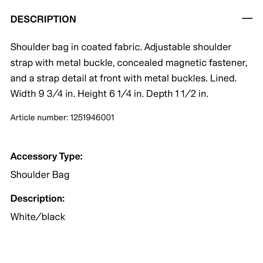 H&M original price